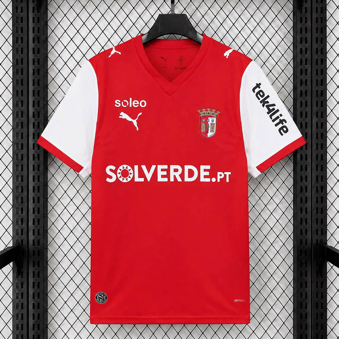 Braga 26/27 Home Jersey S-4XL Fan Version