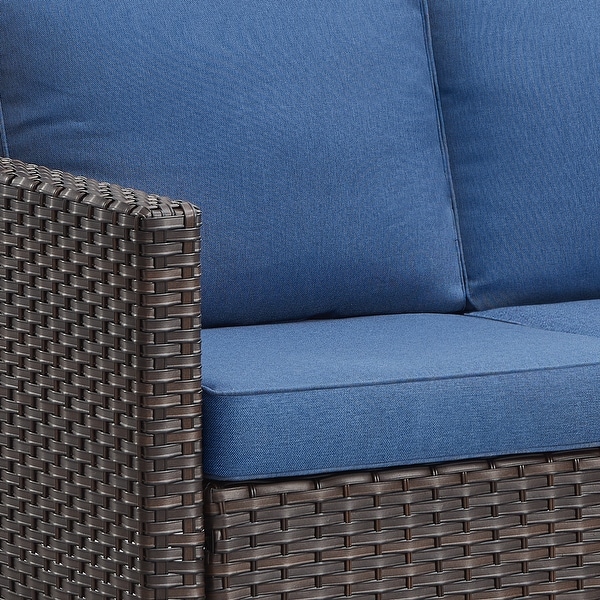 3Seat Sofa with Patio Chair Ottoman Funiture