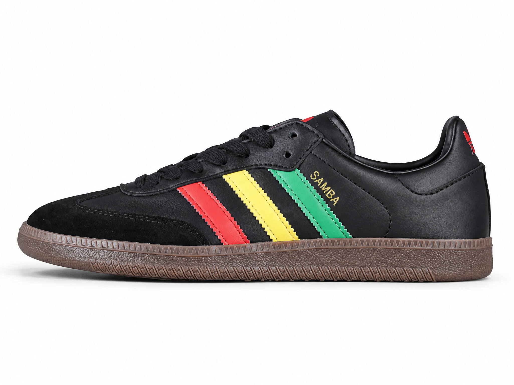 Adidas Samba Vegan Black/Green/Yellow/Red GX2913