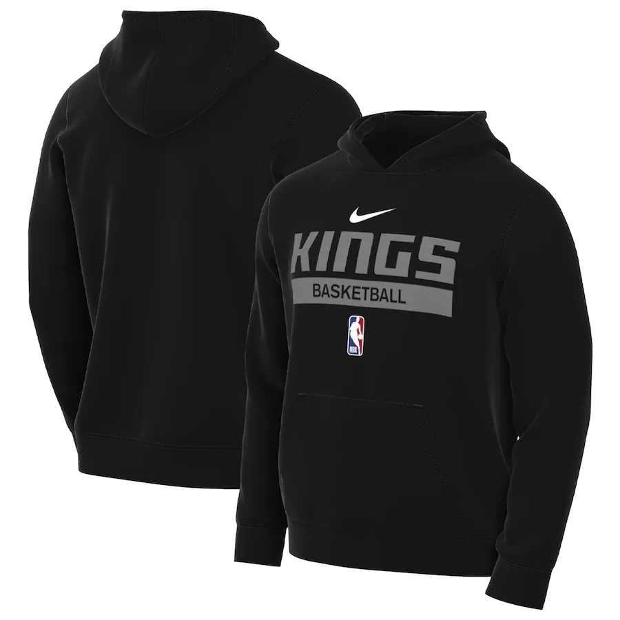 Men's Sacramento Kings 2022/23 Spotlight On-Court Practice Performance Pullover Hoodie