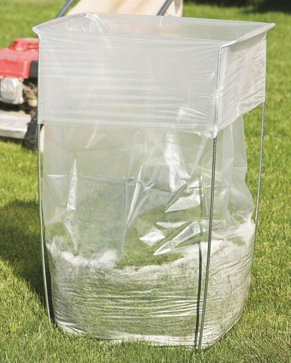 Trash Bag Holders Steel Waste Container Holder 18x14x37 55 Gallon