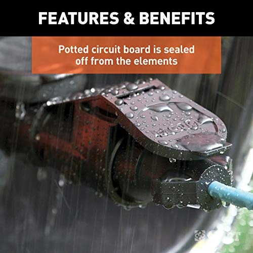 CURT Echo Mobile Electric Trailer Brake Controller with Bluetooth-Enabled Smartphone Connection