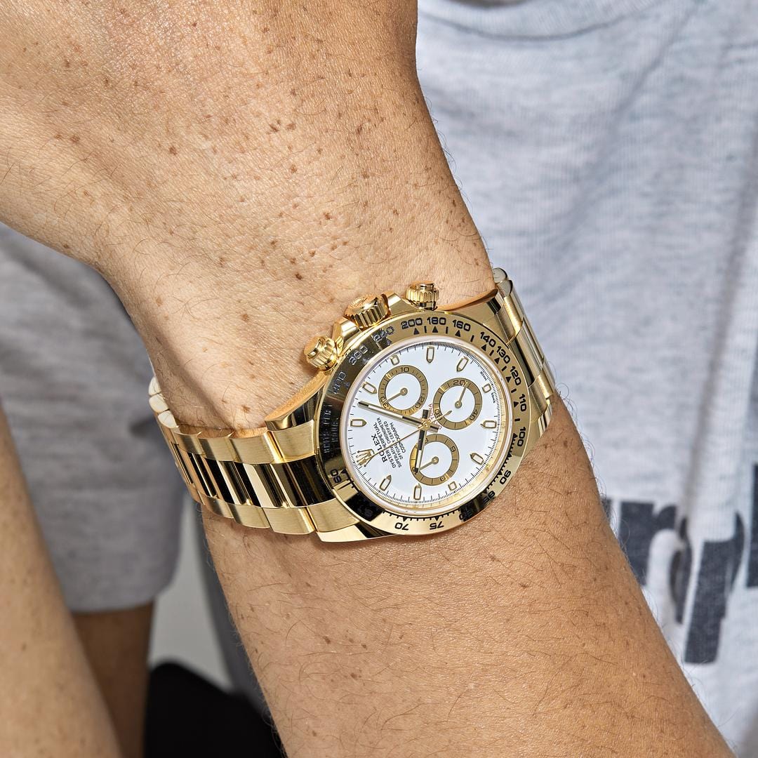 Rolex Daytona 116508 Yellow Gold White Dial