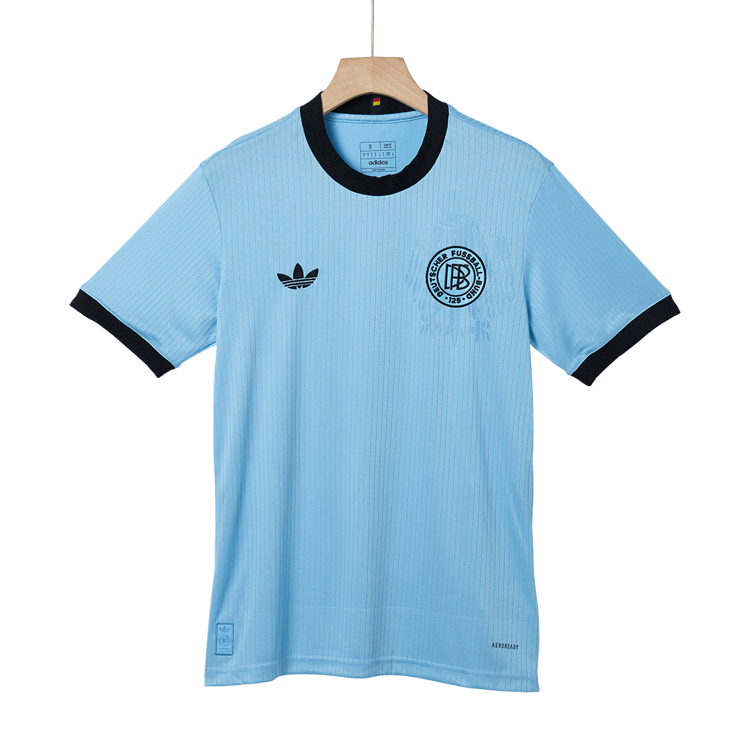 Germany Goalkeeper Soccer Jersey 2025 Blue -125th Anniversary