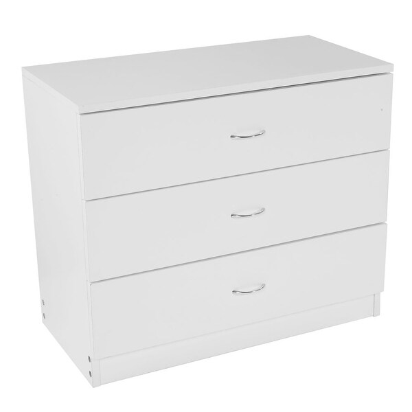 3Drawer Dresser Storage Cabinet Side Table for Bedroom,Living Room