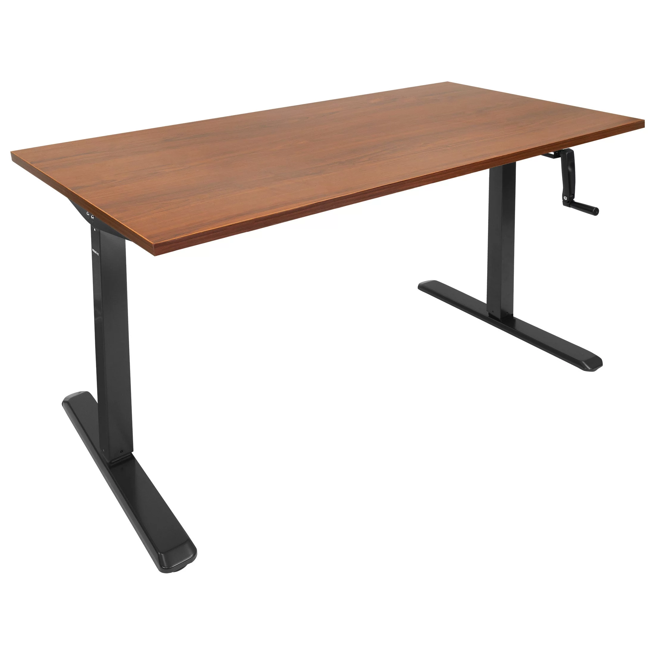 Mount-It! Hand Crank Standing Desk Frame with 55