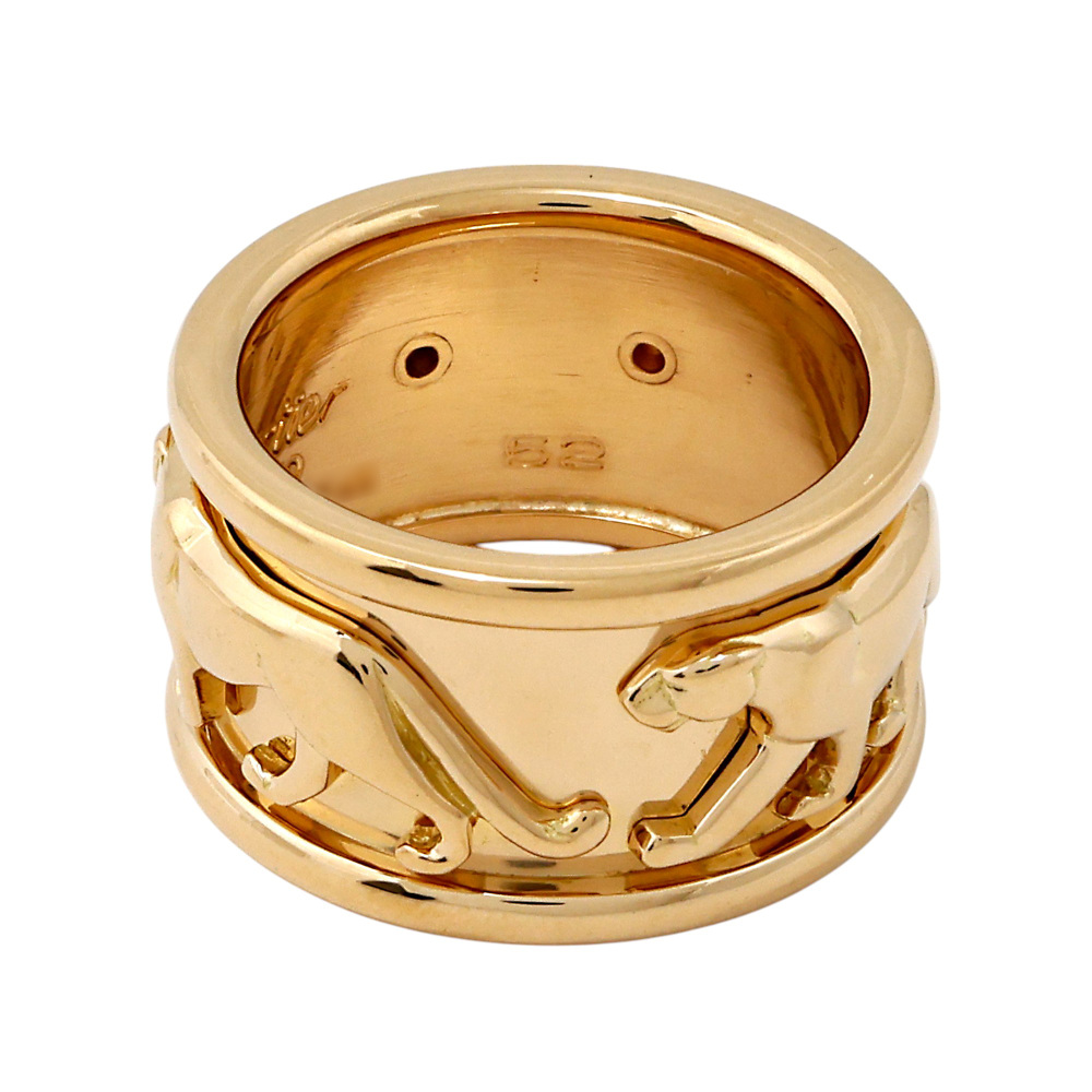 Cartier Panthère Mahango Ring 18K Yellow Gold