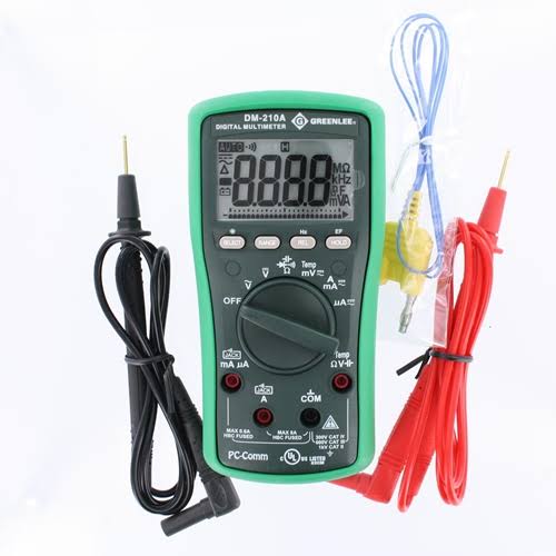 Greenlee DM 210A Digital Multimeter