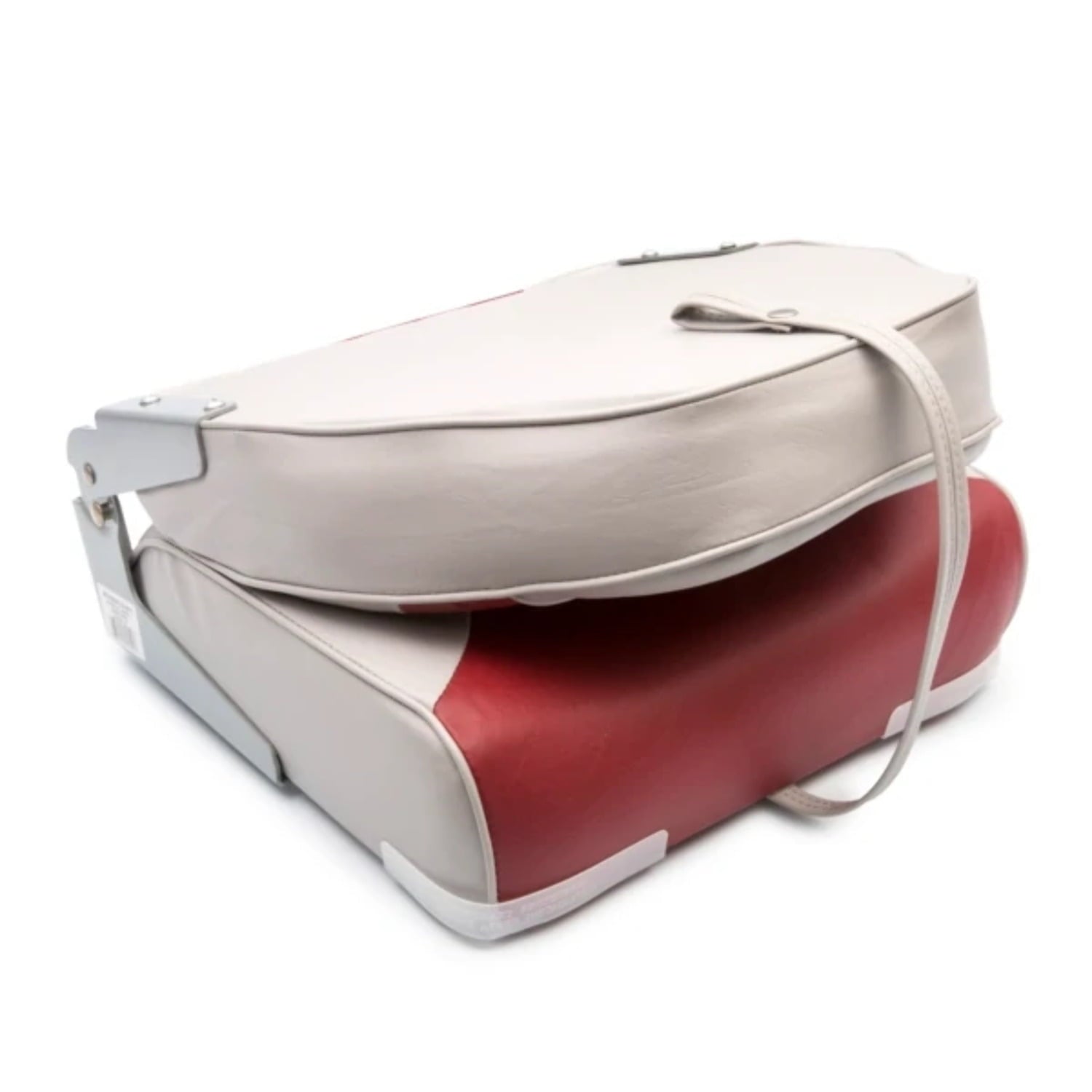 Wise 8WD588PLS-661 Standard High Back Boat Seat�� Grey/Red