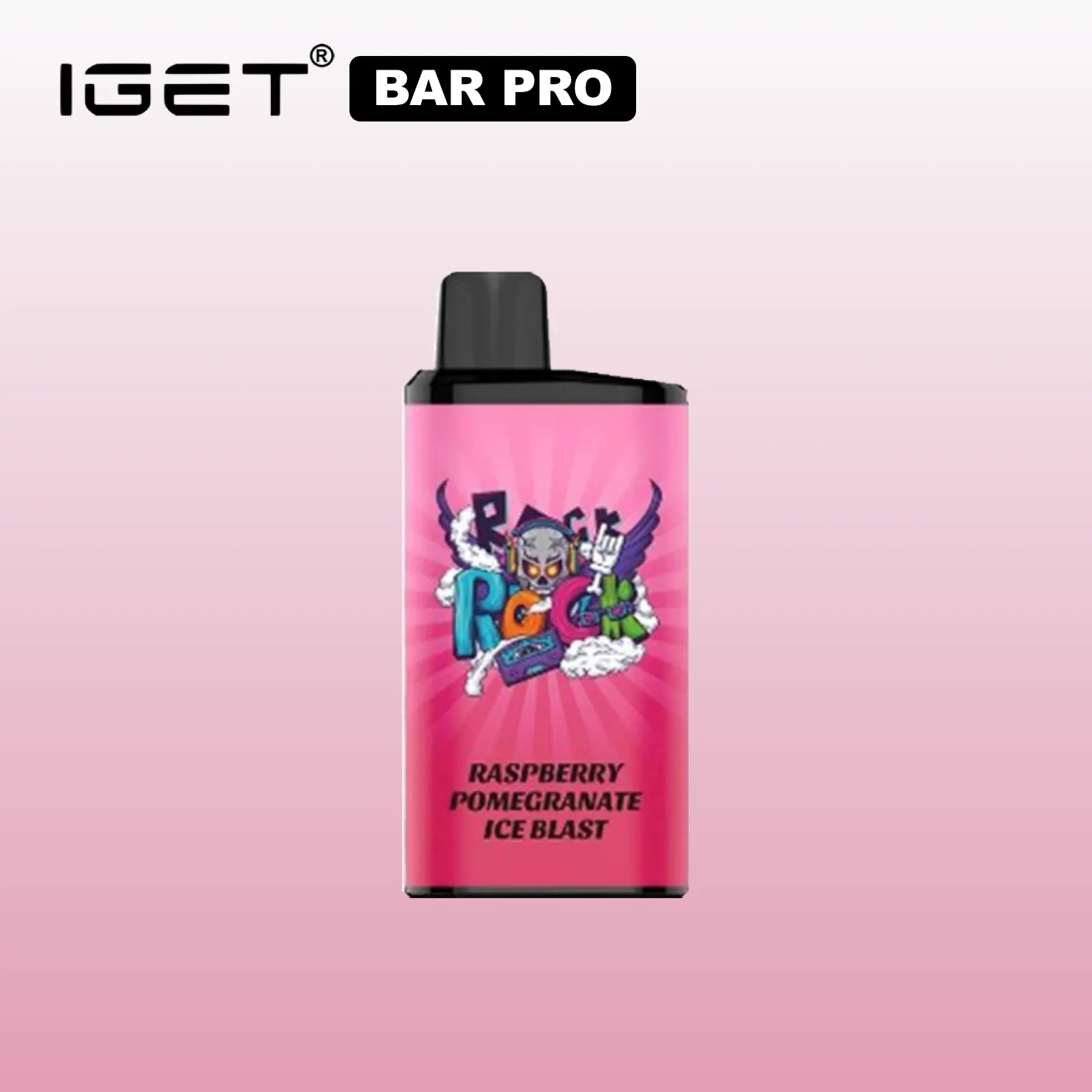 IGET BAR PRO Rashberry pomegrante ice blast (1pcs)