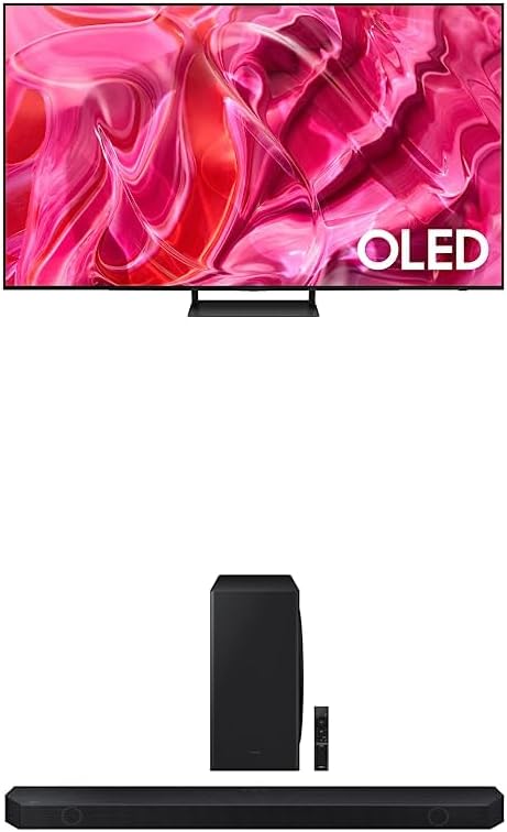 83-Inch Class OLED 4K S90C Series Quantum HDR, Dolby Atmos Object Tracking Sound Lite, Ultra Thin, Q-Symphony 3.0, Gaming Hub, Smart TV with Alexa Built-in (QN83S90C, 2023 Model)