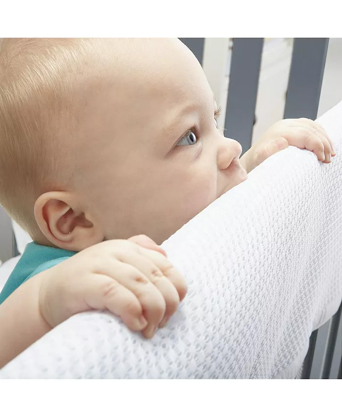 BreathableBaby Breathable Mesh RailGuard Teething Cover - Short Side Panels (2)