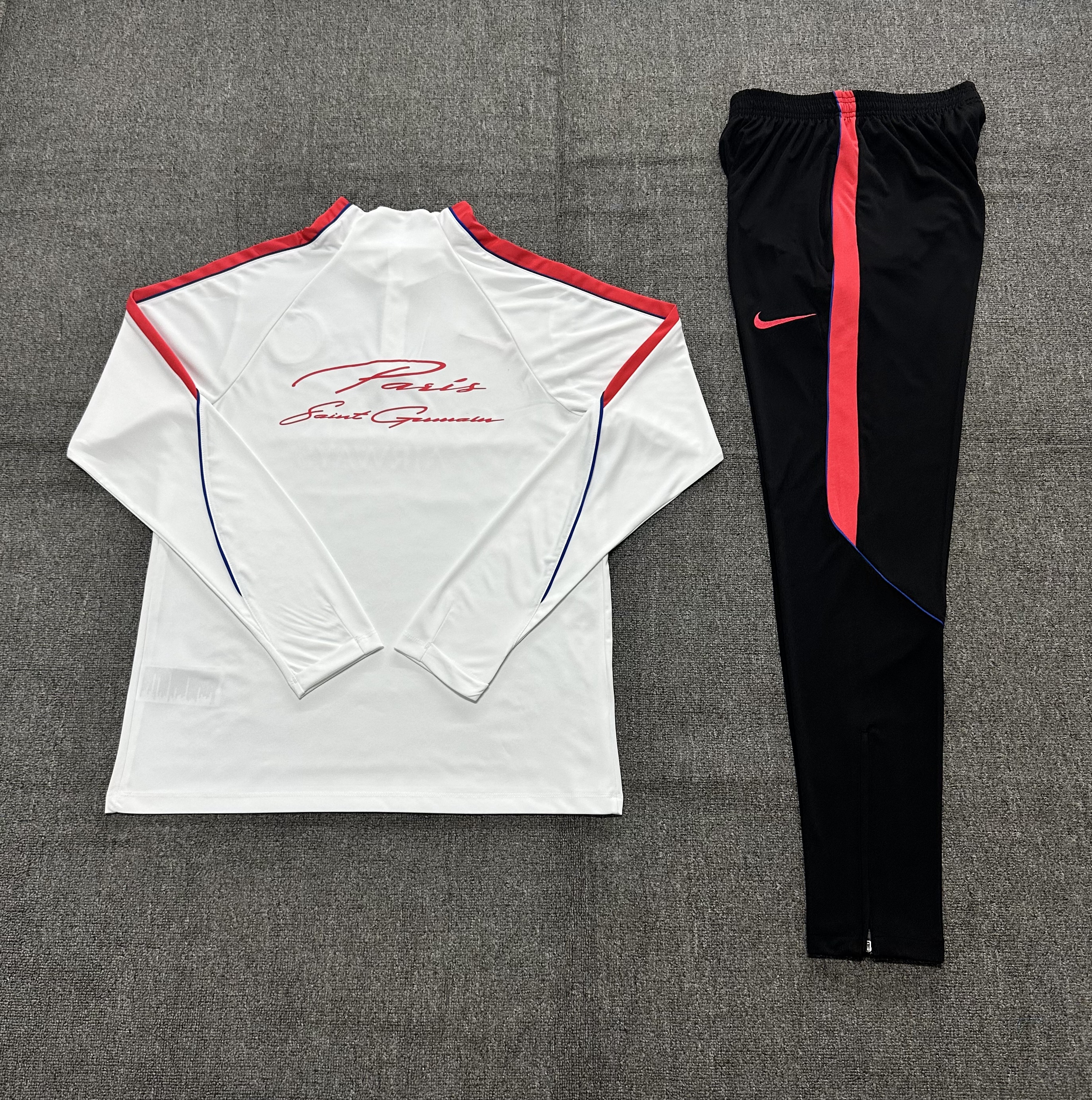 PSG 26/27 Half Zipper Training Suit - White