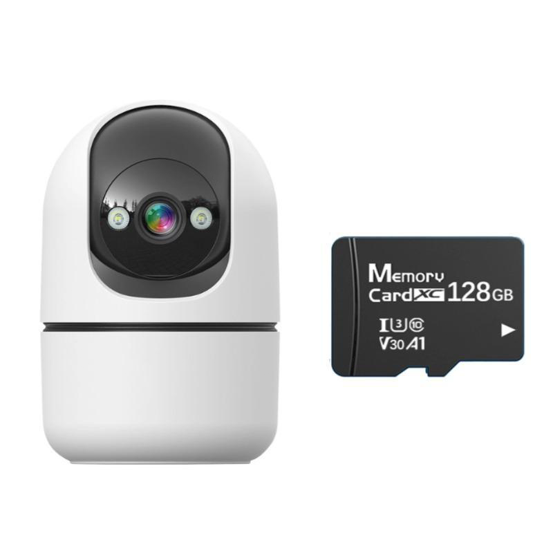 กล้องวงจรปิด WIFI ความละเอียด 8MP ดูและควบคุมออนไลน์ผ่านแอป เติมแสงอัตโนมัติ ติดตามมนุษย์ พูดคุยสองทาง ตรวจจับการเคลื่อน