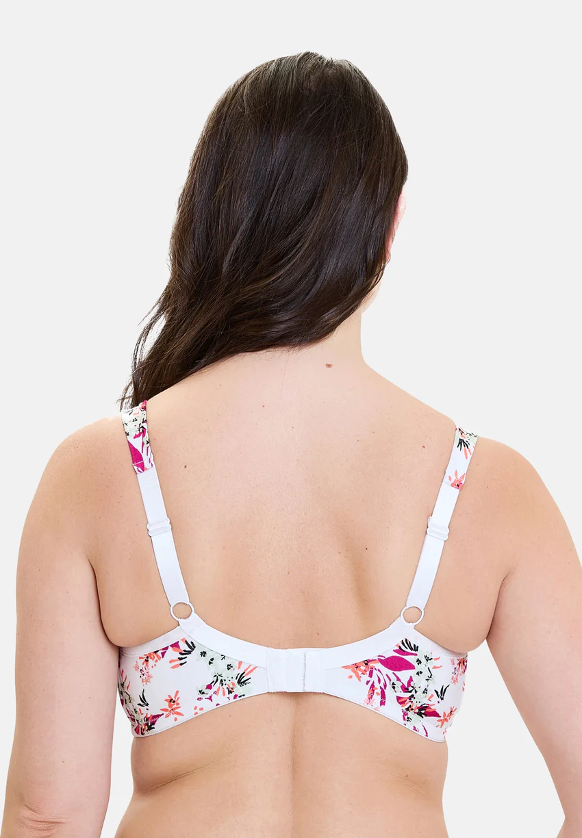Soutien-gorge emboîtant sans armatures Flora Bouquets Clairs