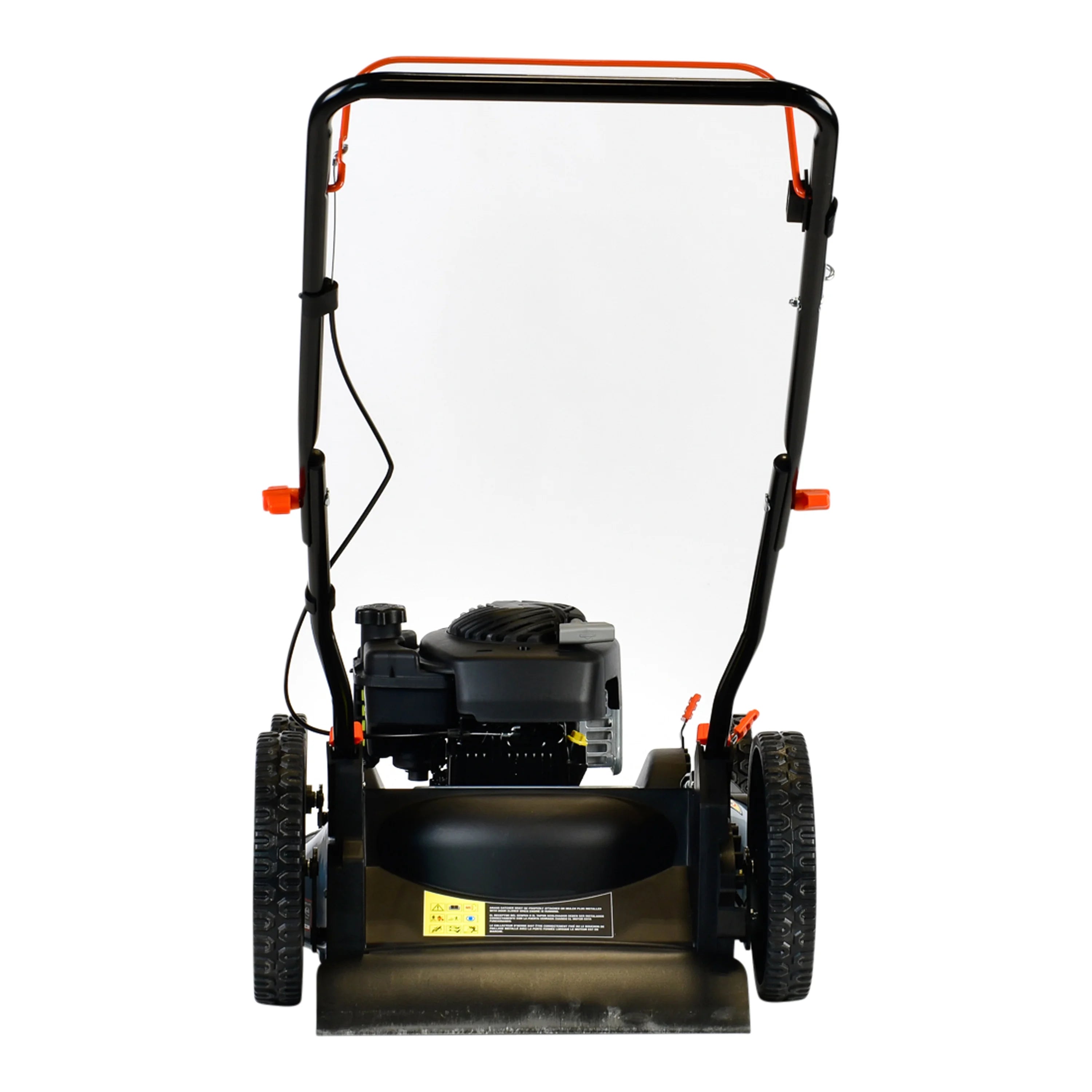 SENIX 21In Gas Lawn Mower, 125cc 4-Cycle Briggs & Stratton Engine, 2-In-1 Push Lawnmower, 6 Height Adjustment with 11In Rear Wheels, LSPG-M4