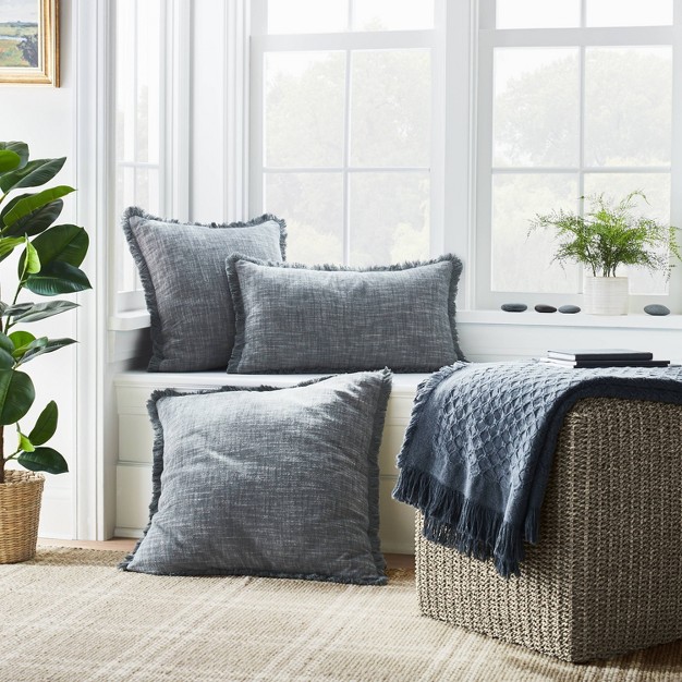 Lynwood Square Woven Cube Natural Designed With Studio Mcgee