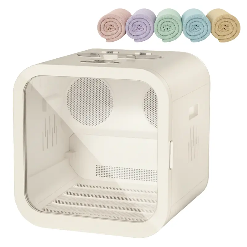 Professional-Grade Pet Hair Dryer – 3 Heat/Speed Settings & Interchangeable Nozzles