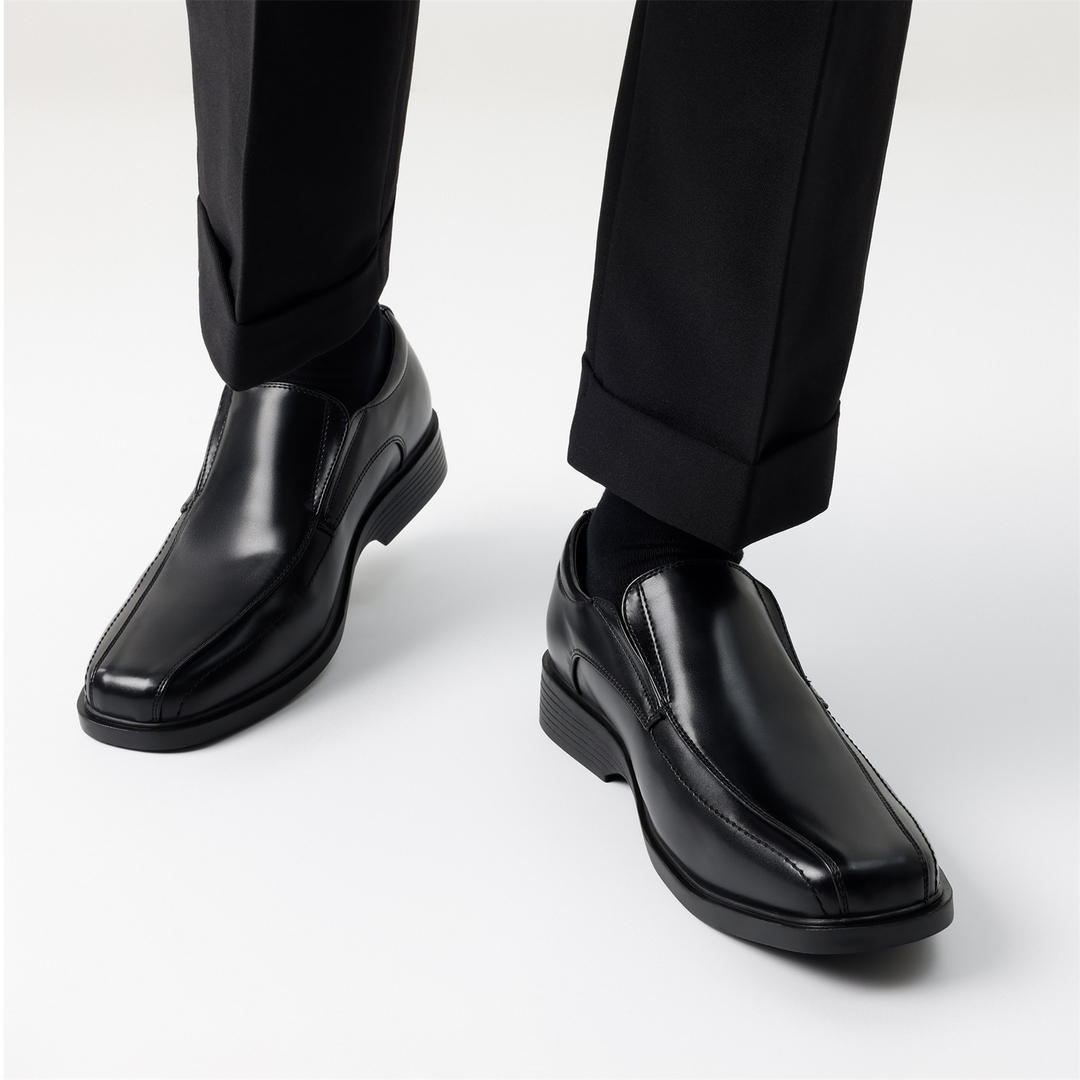 Men's Classic Square Toe PU Leather Loafers