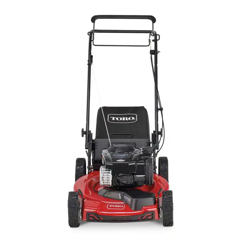 Toro 22-Inch Recycler Lawn Mower – Briggs & Stratton High-Wheel FWD Self-Propelled Model with Super Bagger