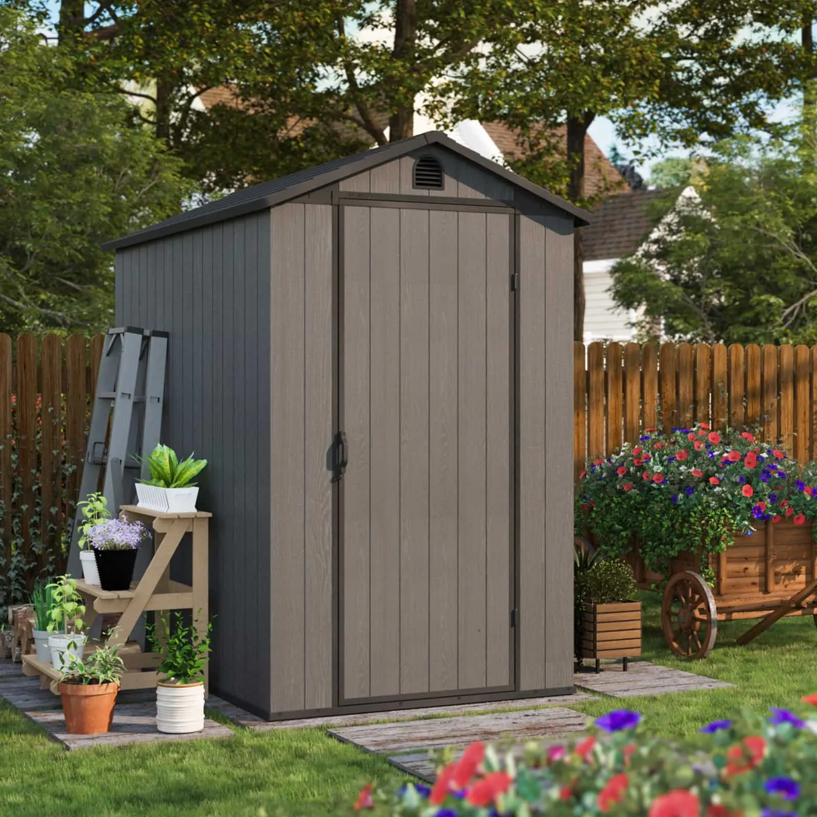 Patiolife 4x6 Resin Shed