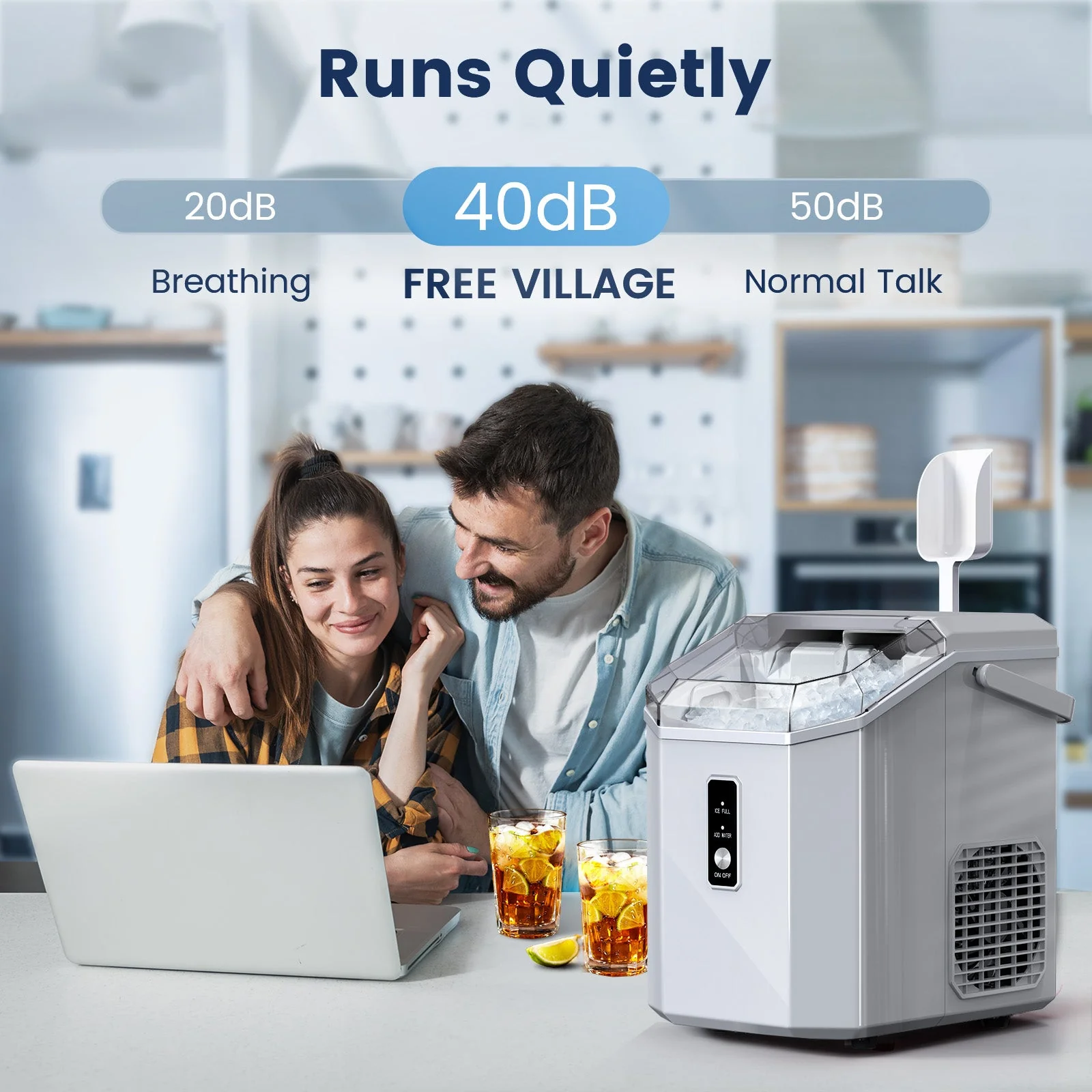 Nugget Pebble Ice Maker Countertop Z5815NA