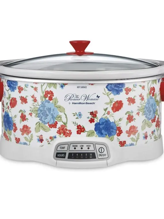 The Pioneer Woman 7-Quart Programmable Slow Cooker – Hamilton Beach Stainless Design
