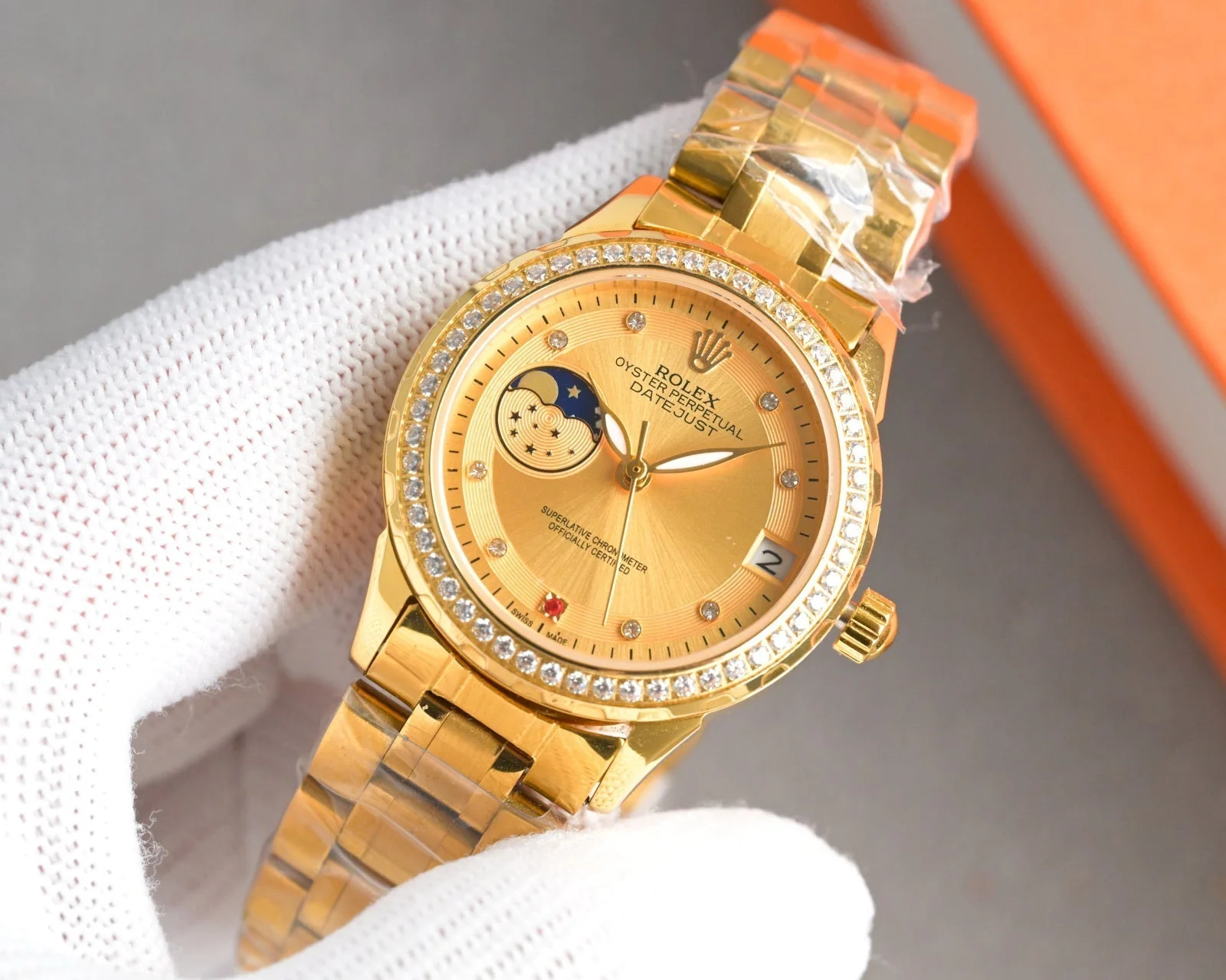 Rolex Lady Datejust 36mm Diamond Stainless Steel