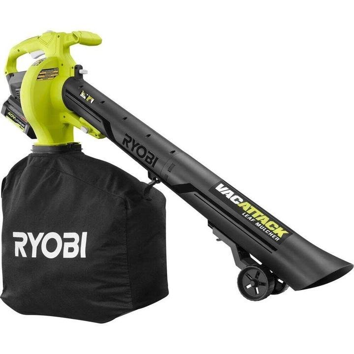 ryobi-40-Volt Lithium-Ion Cordless Battery Leaf Vacuum/Mulcher (Tool Only)