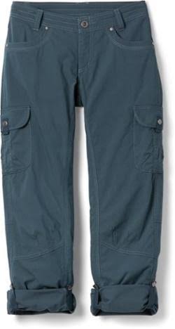 Kuhl Splash Roll-Up Pant, Metal Blue, 14W x 32L