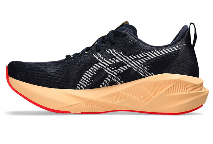 ASICS NOVABLAST 5 Running Shoes Midnight/Orange Glow 1011B975-404