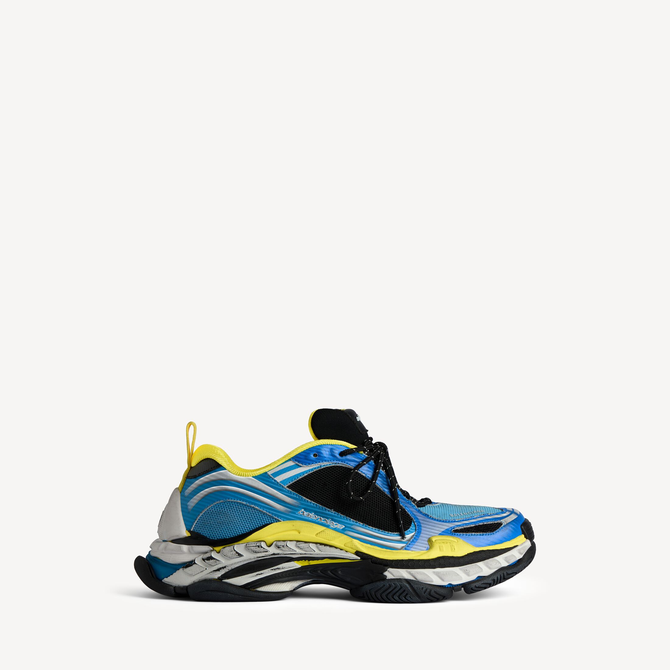 MEN'S TRIPLE S.2 SNEAKER IN BLUE/WHITE/YELLOW Triple S.2 Sneaker in blue, white and yellow polyurethane and polyester