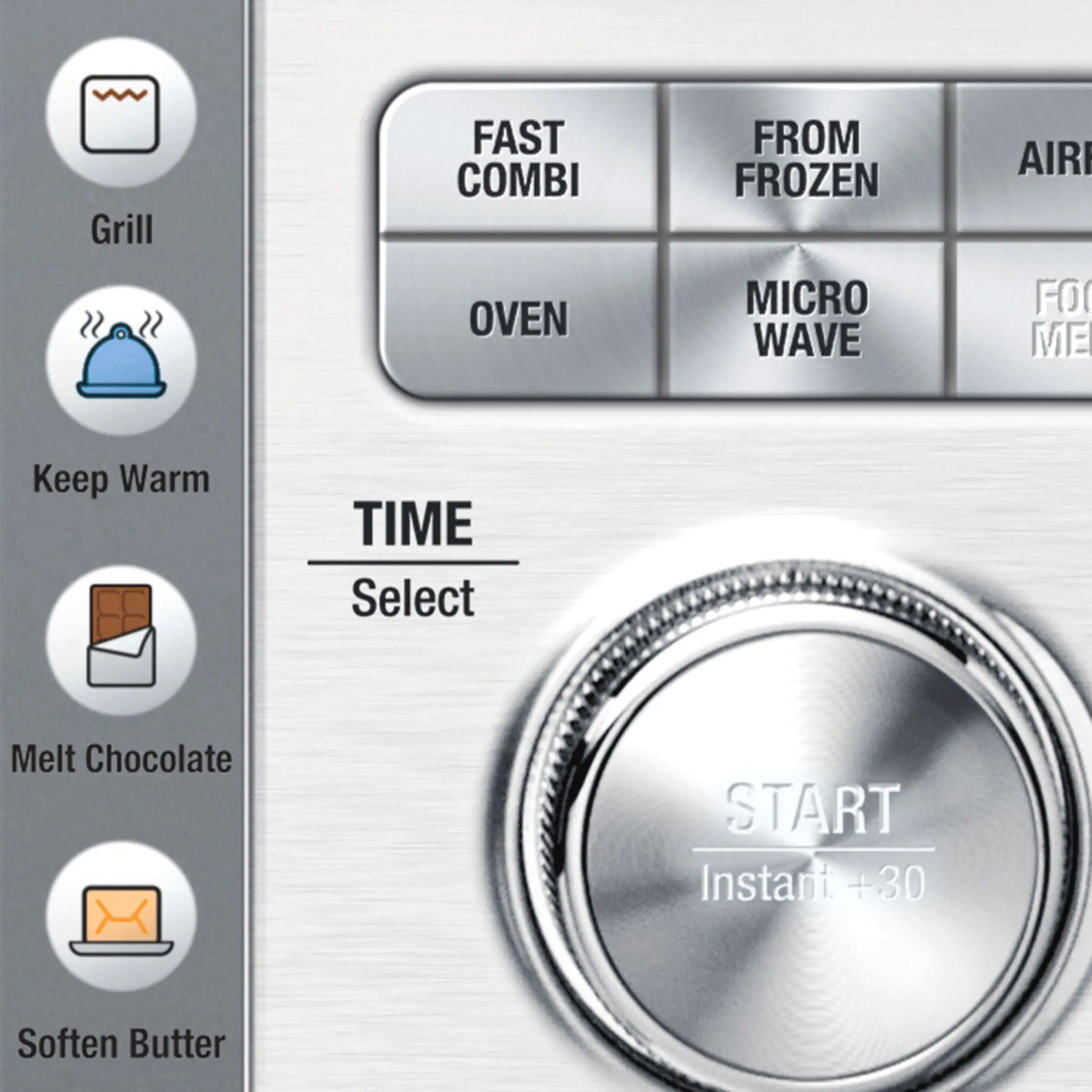 Breville - BMO650BSS1BUC1 - the Compact Wave™ Soft Close 0.9 Cu. Ft. Microwave
