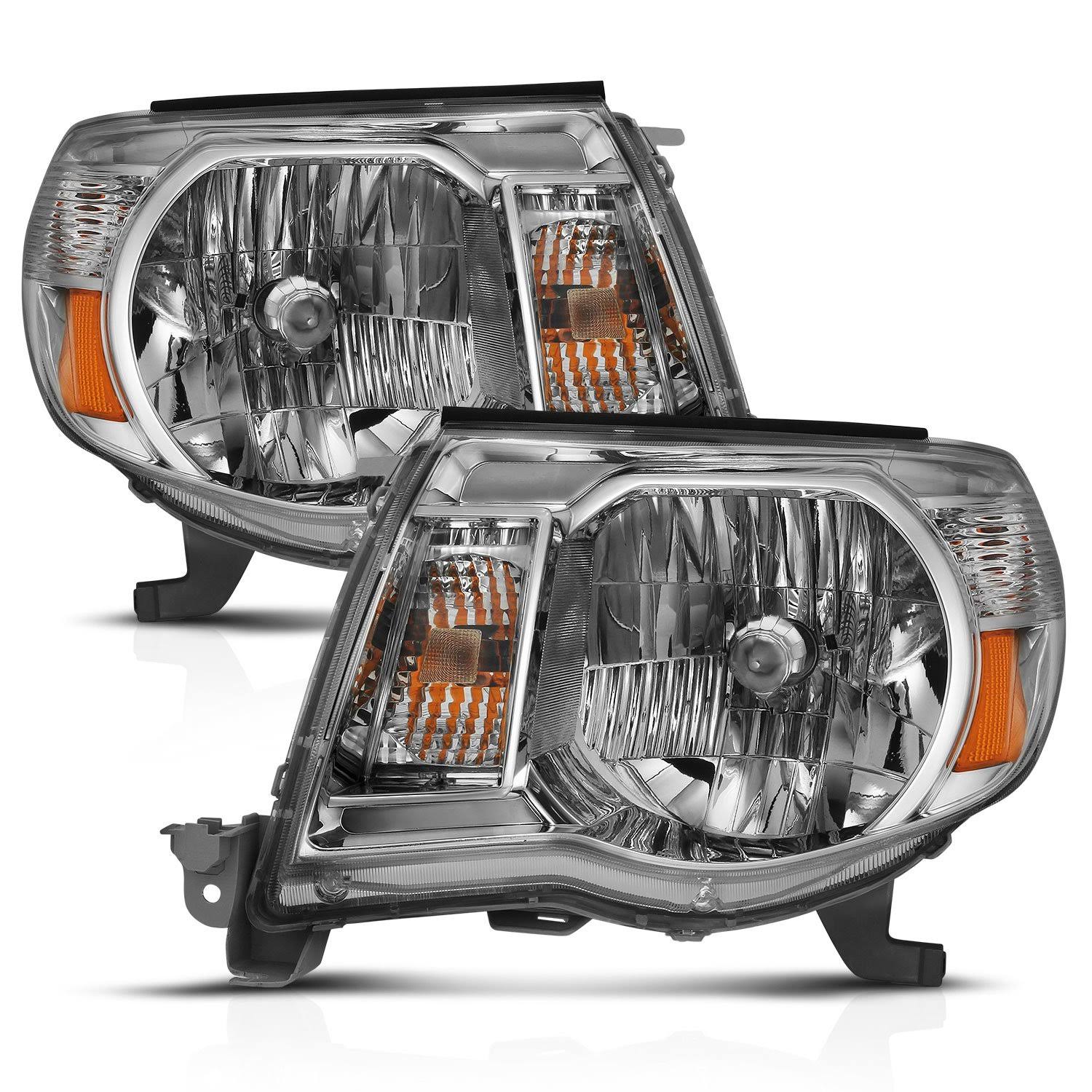 Anzo USA - Crystal Headlight Chrome Amber - 111437