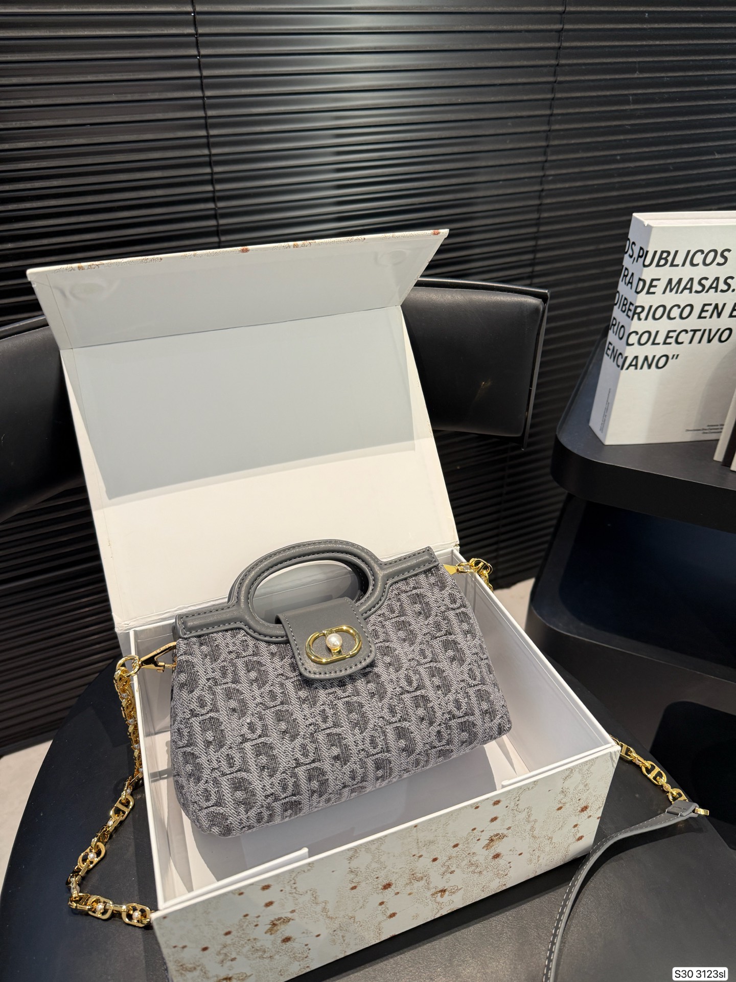 Dior Jolie Top Handle Mini Chain Bag - cnluxepick