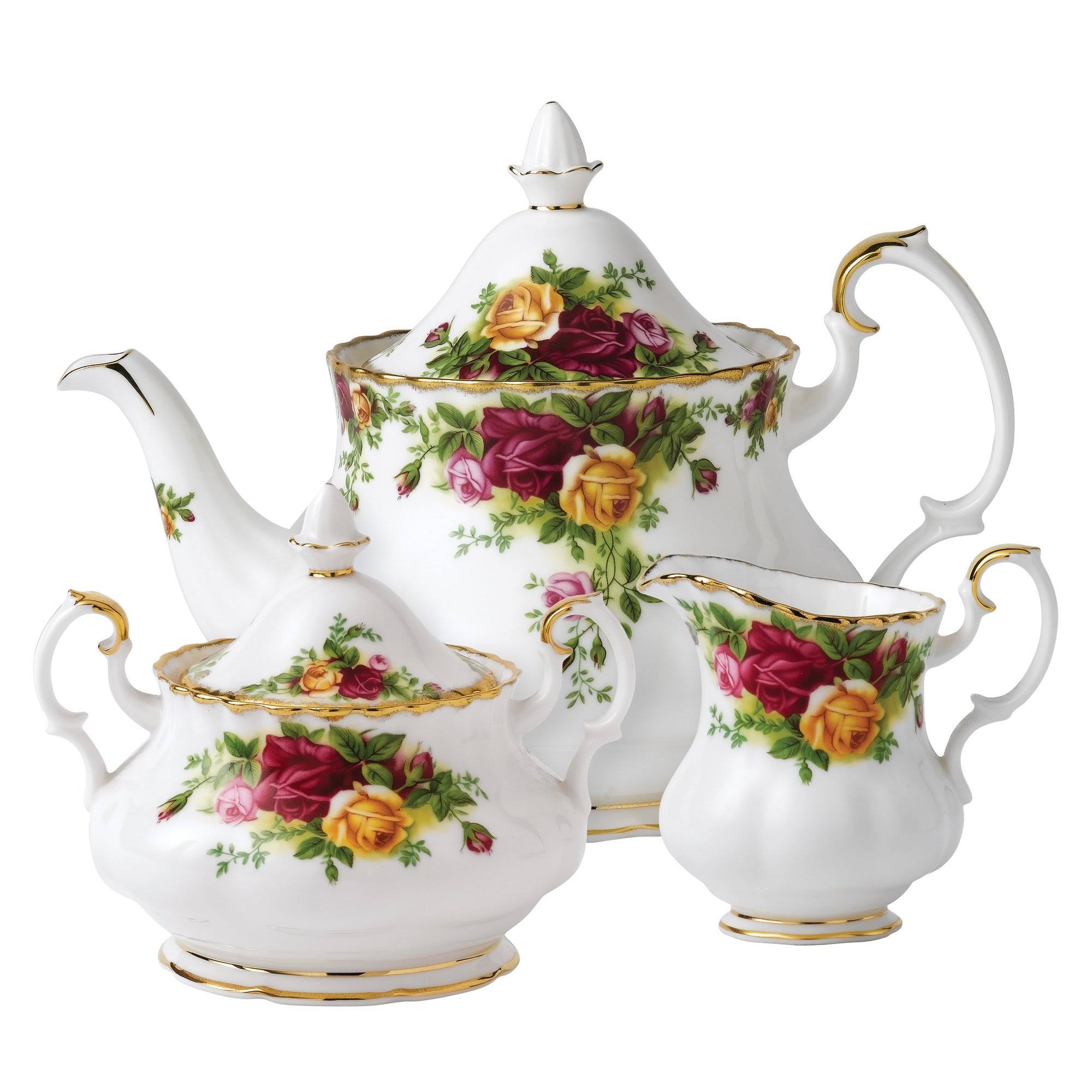 Old Country Roses 1.31-qt. Teapot Royal Albert