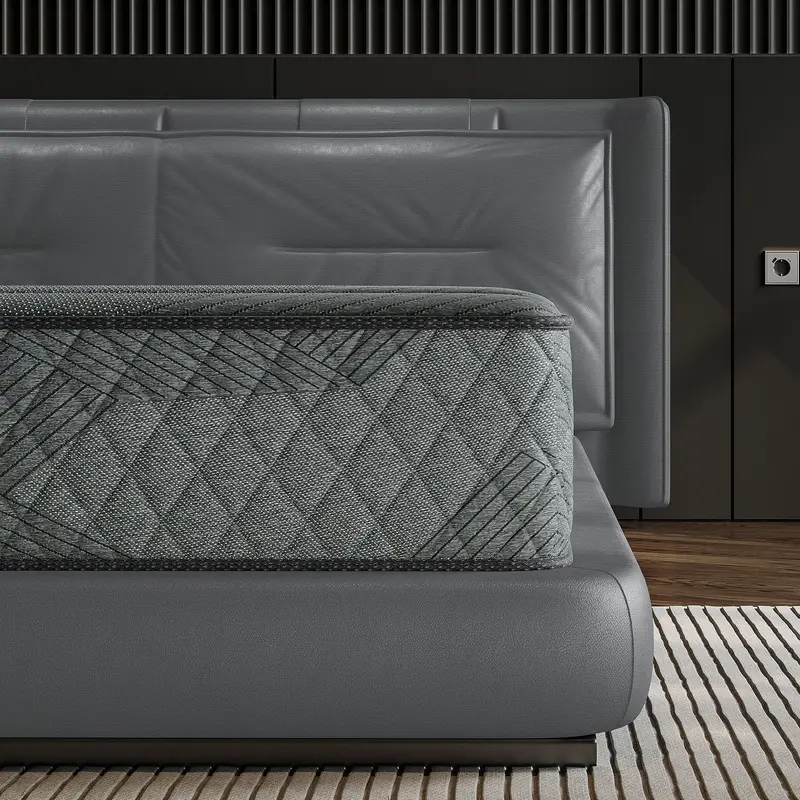 SweDrea Hybrid Plush Mattress – 8 or 12 Inch Cooling Memory Foam with CertiPUR-US, SGS & OEKO-TEX Certifications
