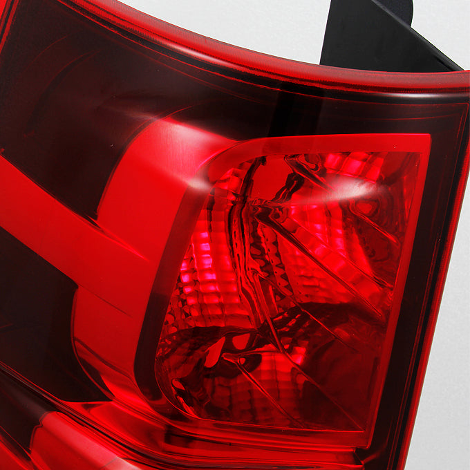 Fits 2007-2014 Tahoe Suburban Red Clear Driver/Left Side Tail Lights Replacement