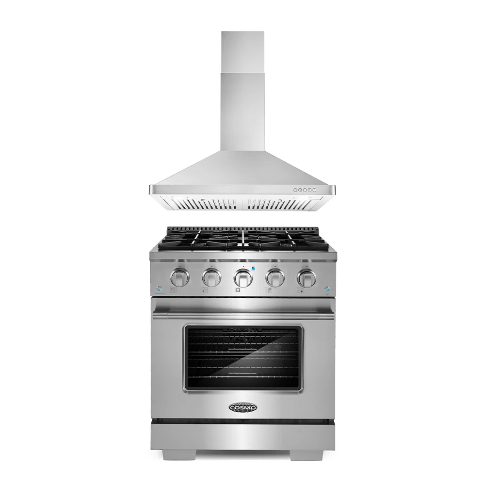 Cosmo 2 Piece Kitchen Appliance Packages with 30