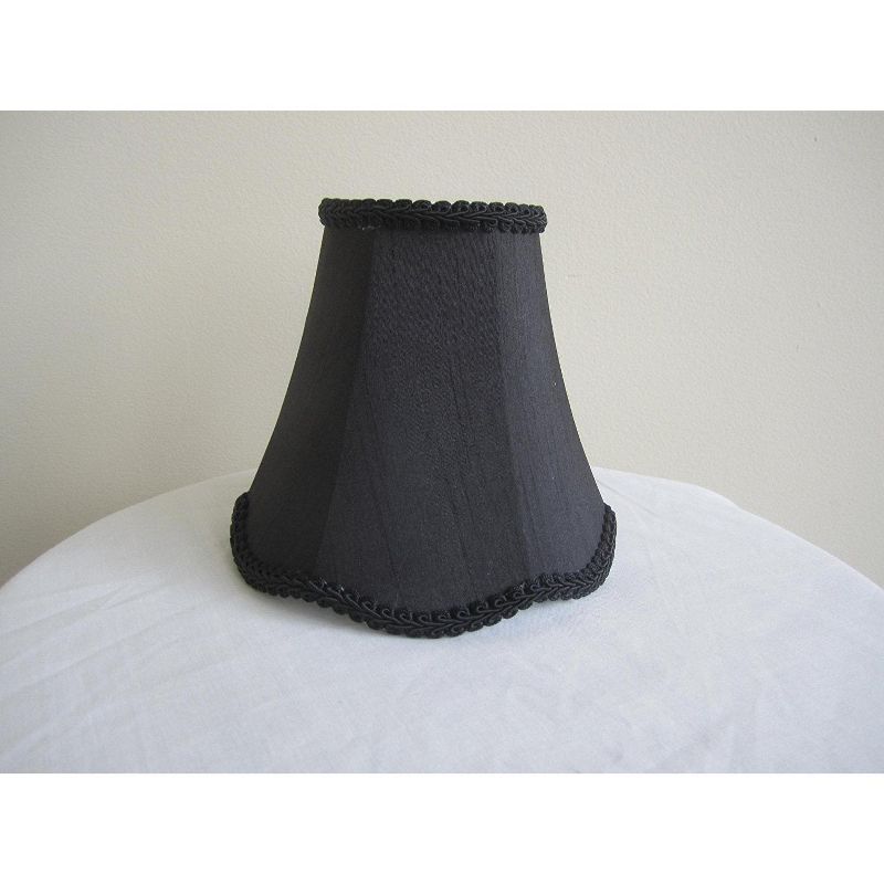 Silk Scallop 6-inch Chandelier Lamp Shade - 3 Colors