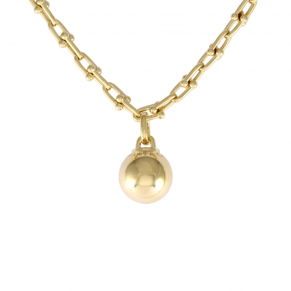 Tiffany & Co. Hardware Wrap Necklace 18K Yellow Gold 60700915