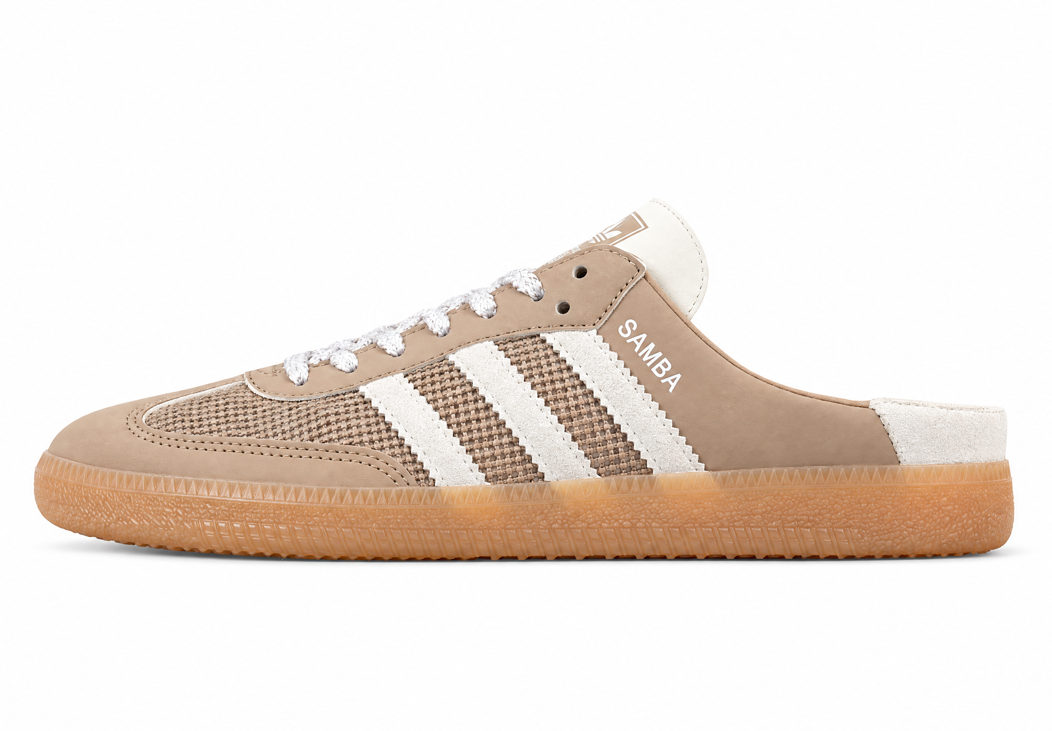 Adidas Samba Jane Mary Jane Lazy Life Shoes Brown/Light Brown HP5054