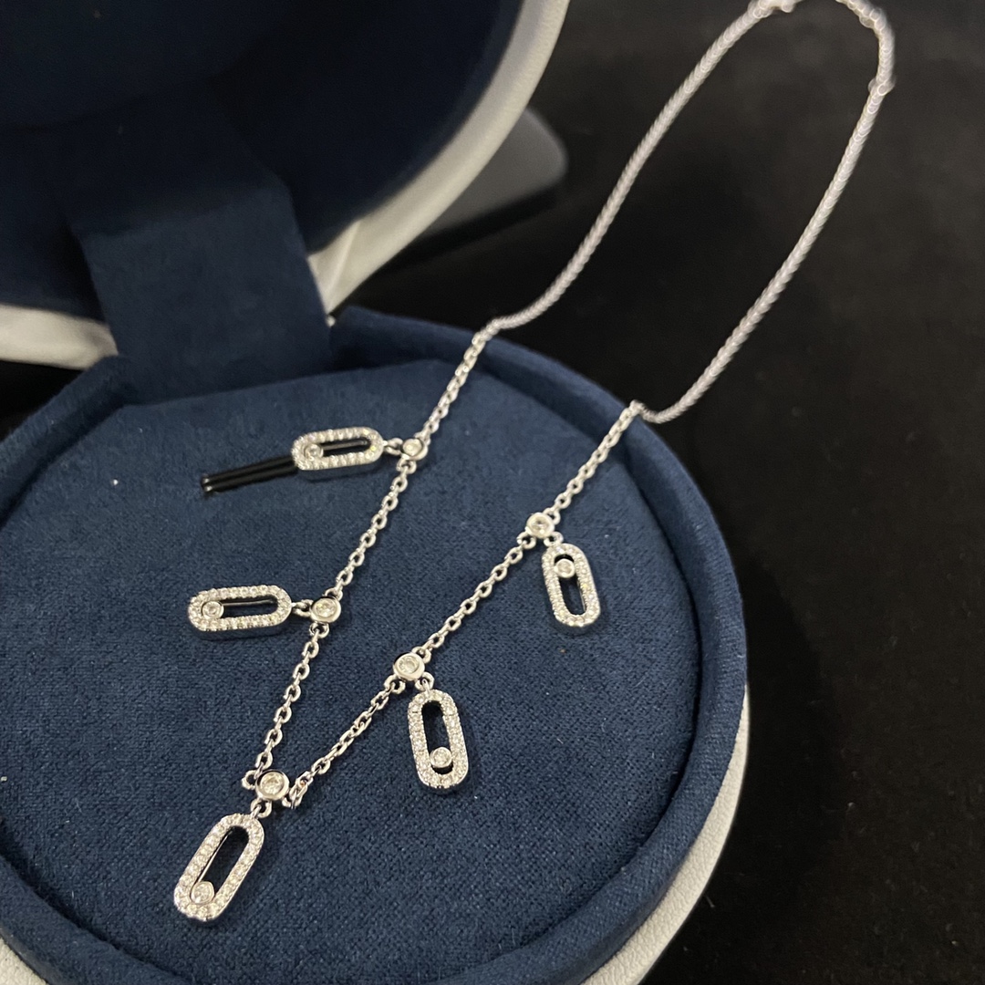 Messika pin necklace - cnluxepick