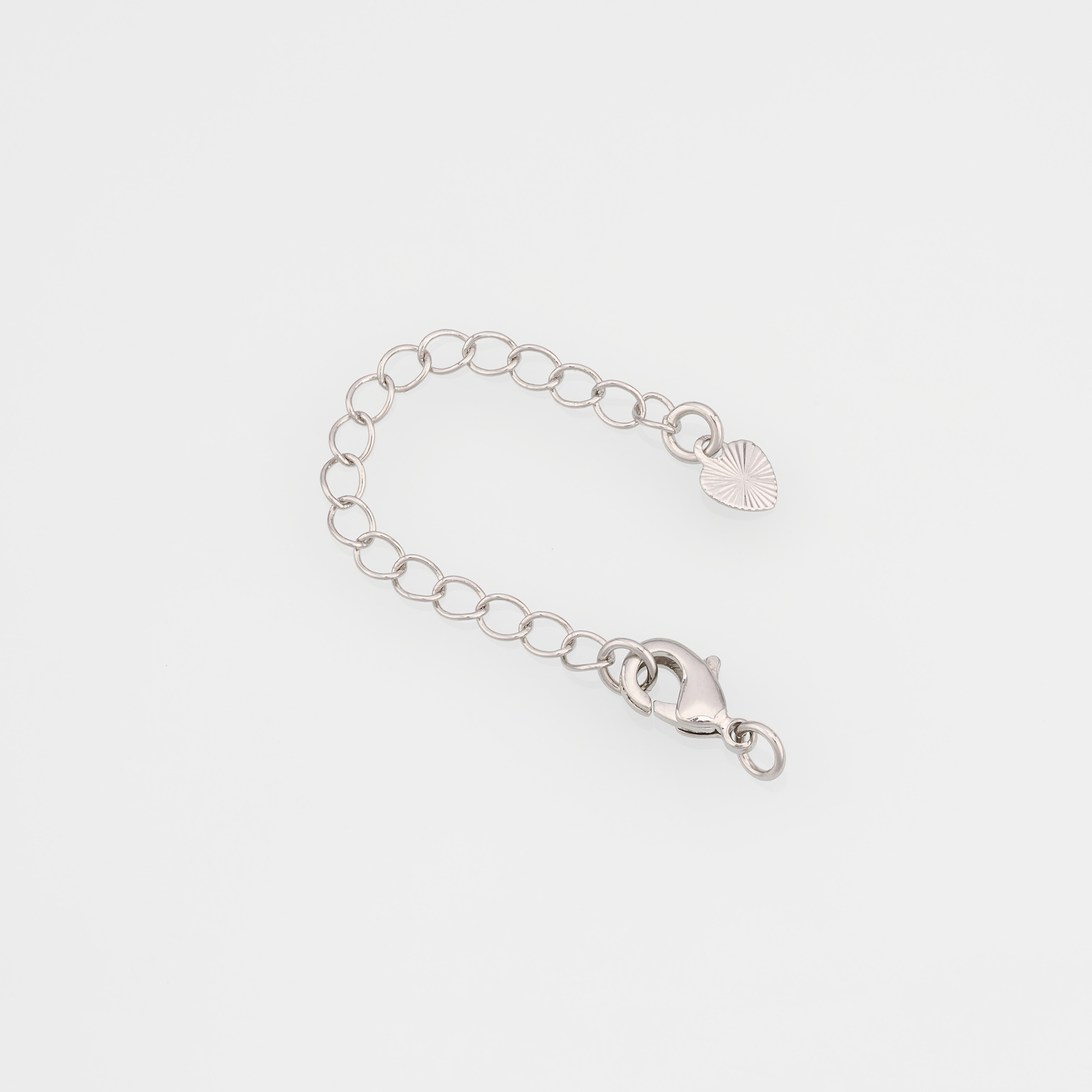 18K Gold Filled Chain Extender for Necklace Bracelet Supply Component Findings Extenders Lobster Claw Clasps with Gold Extender Chain