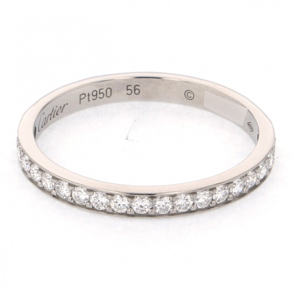Cartier Ethancel Do PT950 Ring Platinum Diamond
