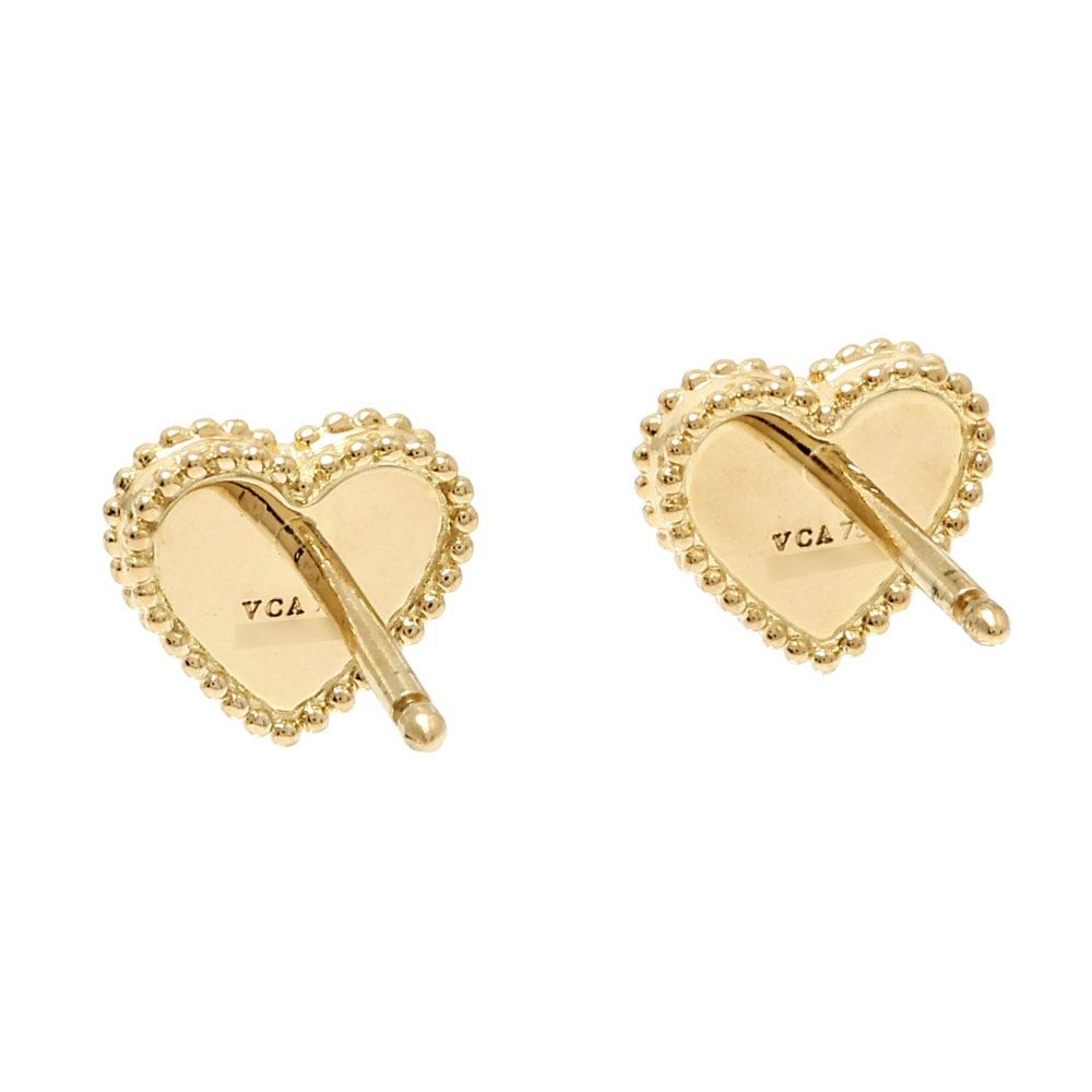Van Cleef & Arpels Sweet Alhambra Earrings 18K Yellow Gold