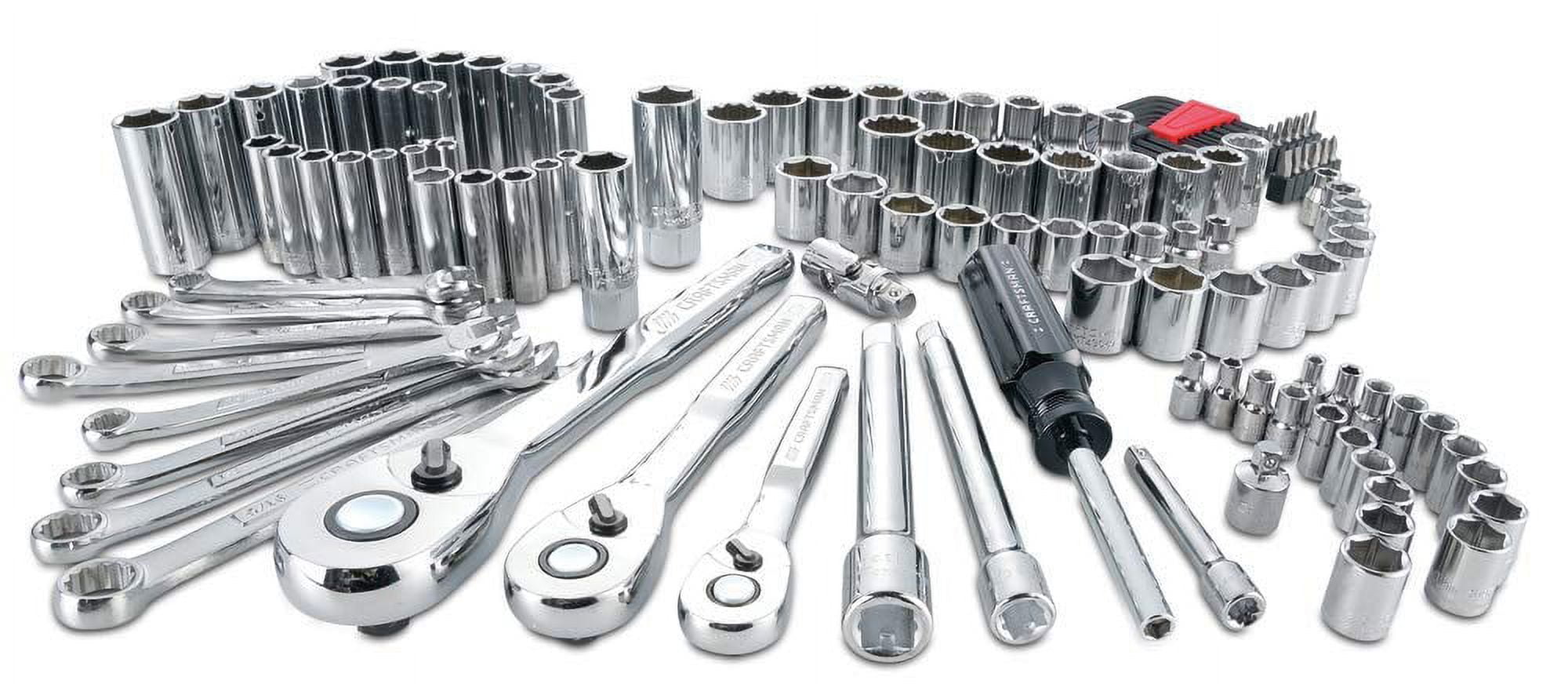 CRAFTSMAN Mechanics Tool Set, SAE / Metric, 135-Piece (CMMT12024)…