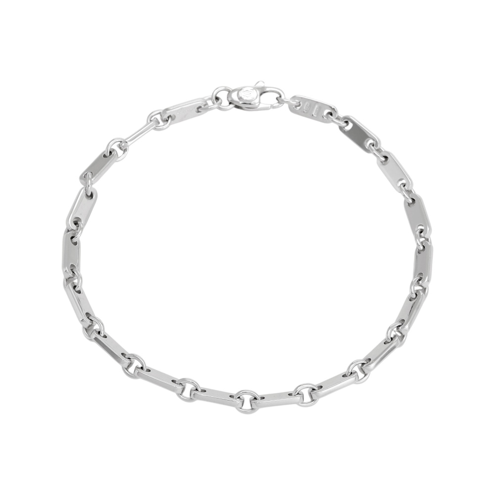 Cartier Figaro Bracelet 18K White Gold