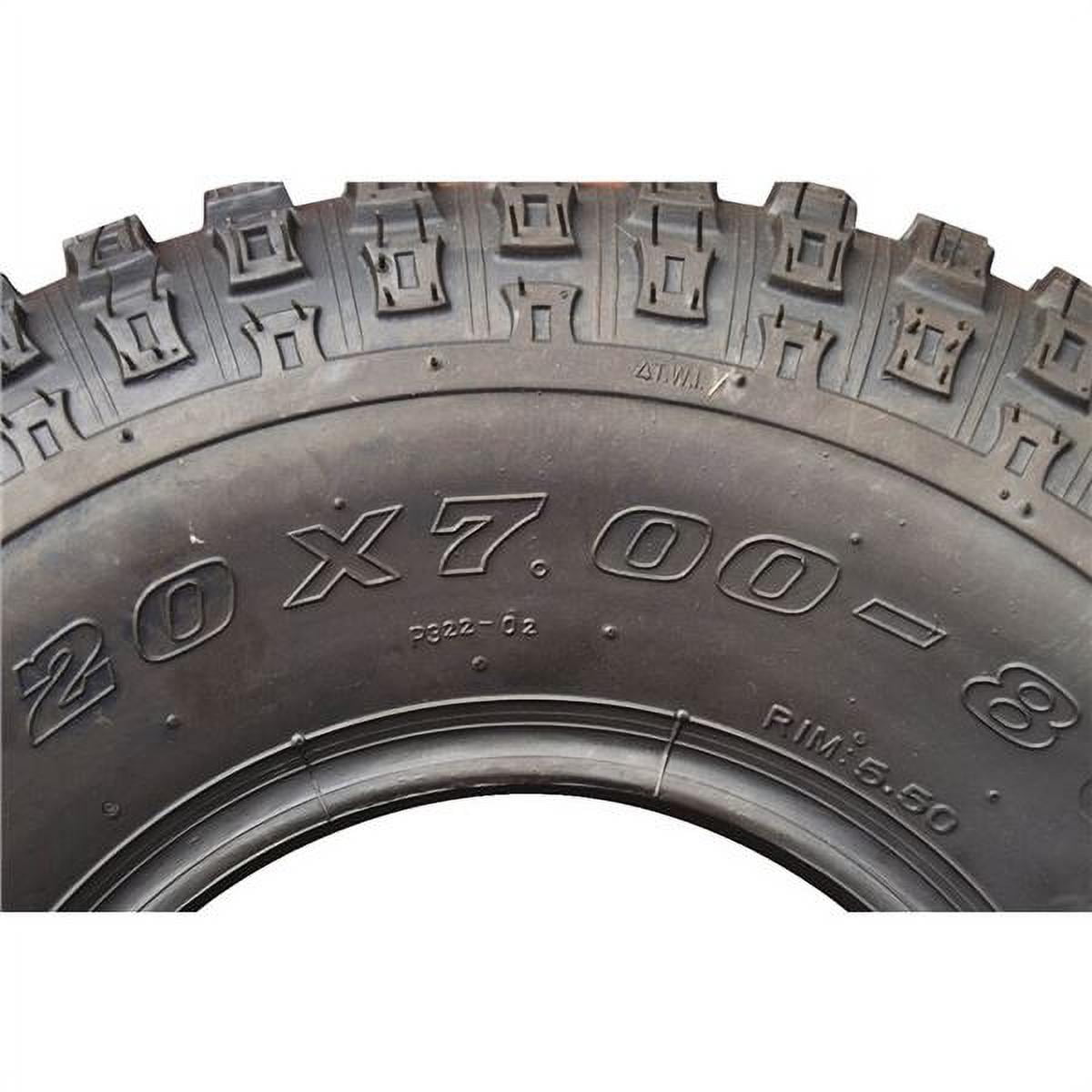 Ocelot Knobby Sport ATV / UTV Rear Tire for Dirt Grass and Gravel 20×7-8 P322