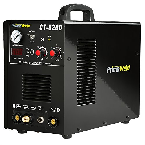 PrimeWeld 3-in-1 50 Amp Plasma Cutter, 200 Amp TIG Welder and 200 Amp Stick Welder - Welding and Cutting Combo